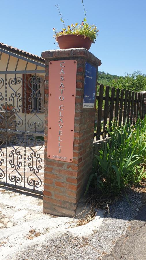 Casato Clavelli 1 Villa Collestatte Bagian luar foto